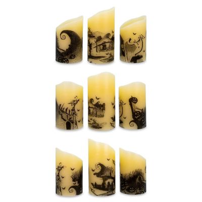 Disney Nightmare Before Christmas LED Flickering Flameless Candles  Set of 3 Image 3