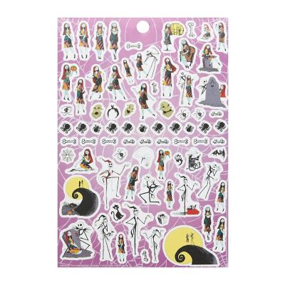 Disney Nightmare Before Christmas Sticker Book  4 Sheets  Over 300 Stickers Image 2