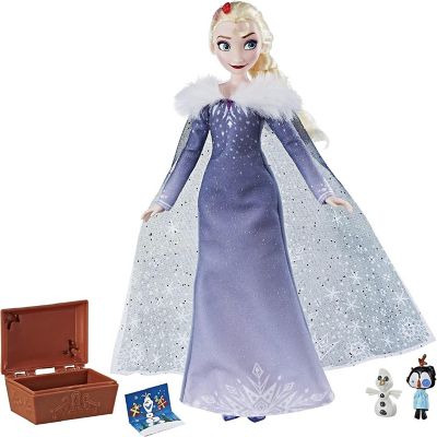 Disney Olaf's Frozen Adventure Elsa Play Doll Treasured Traditions Accessories Hasbro Image 1