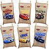 Disney PiProperar Cars Sack Race Party Game by GoSports - 6 Pack Bags for Kids Image 1