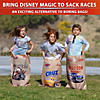 Disney PiProperar Cars Sack Race Party Game by GoSports - 6 Pack Bags for Kids Image 1