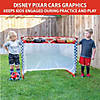 Disney Pixar Cars Soccer Goal Set for Kids by GoSports - Includes 1 Soccer Goal, 1 Soccer Ball and 4 Soccer Cones Image 2