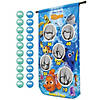 Disney Pixar Finding Nemo Bubble Toss Doorway Game by GoSports - Includes 20 Balls and Adjustable Tension Rod Image 1