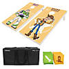 Disney Pixar Toy Story Regulation Size Cornhole Set by GoSports - Includes 8 Bean Bags and Portable Carrying Cas Image 1