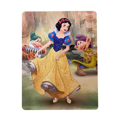 Disney Princess Silk Touch Throw-Snow White Sing a Song 46"x 60" Image 1