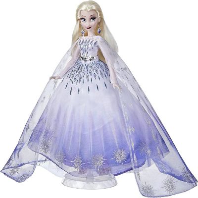 Disney Princess Style Series Holiday Elsa Fashion Doll Frozen Collector Gown Hasbro Image 1