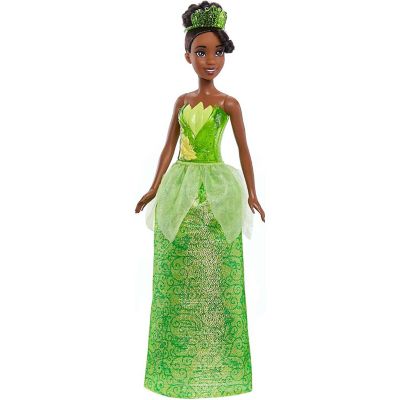 Disney Princess Tiana Posable Fashion Doll with Sparkling Clothing and Accessories Image 1