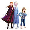 Disney&#8217;s Frozen II Anna & Elsa Life-Size Cardboard Stand-Up Image 1