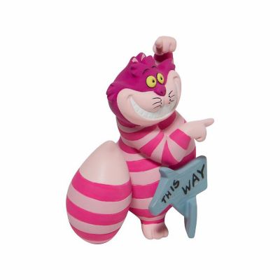 Disney Showcase Cheshire Cat This Way Miniature Figurine 6008699 Image 1