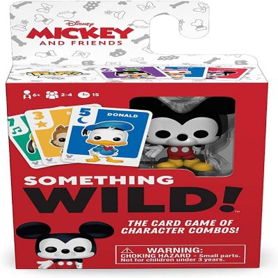 Disney Something Wild Mickey & Friends Funko Card Game  2-4 Players Image 1