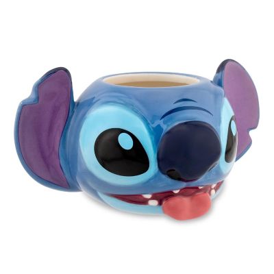 Disney Stitch 2oz Sculpted Ceramic Mini Cup / Shot Glass Image 1