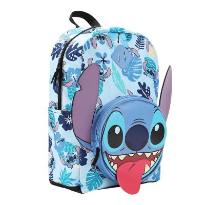 Disney Stitch 3D Character 17" Backpack Image 1