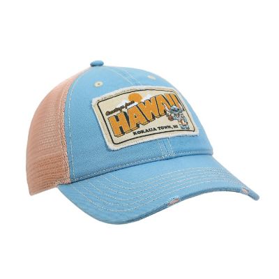 Disney Stitch Hawaii Blue &amp; Pink Unstructured Baseball Cap Image 2