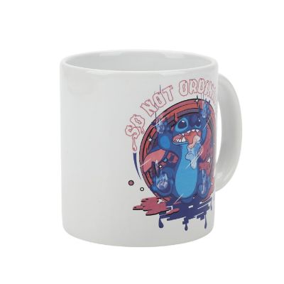 Disney Stitch Not So Ordinary 16 Oz White Ceramic Mug Image 2