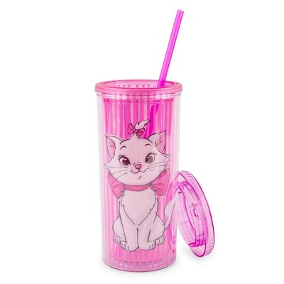 Disney The Aristocats Marie Carnival Cup With Lid And Straw  Holds 20 Ounces Image 1