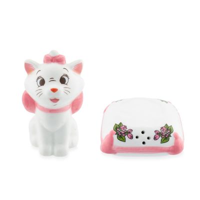 Disney The Aristocats Marie With Pillow Ceramic Salt and Pepper Shaker Set Image 3