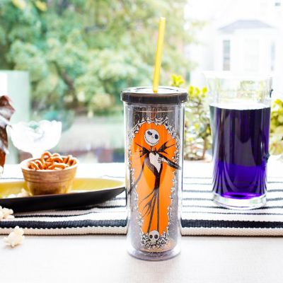 Disney The Nightmare Before Christmas Jack Carnival Cup With Lid and Straw Image 2
