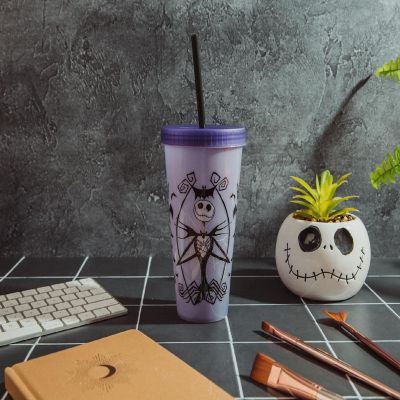 Disney The Nightmare Before Christmas Jack Color-Changing Plastic Tumbler Image 2