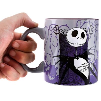 Disney The Nightmare Before Christmas Jack Skellington Purple Ceramic Mug Image 1