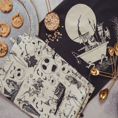 Disney The Nightmare Before Christmas Kitchen Tea Towel Set Image 1