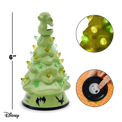Disney The Nightmare Before Christmas Oogie Light-Up Ceramic Christmas Tree Image 2