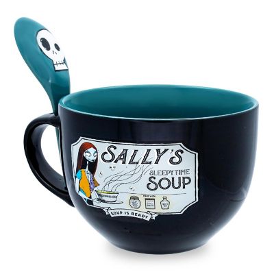 Disney The Nightmare Before Christmas "Sally's Sleepy Time" Ceramic Soup Mug Image 1