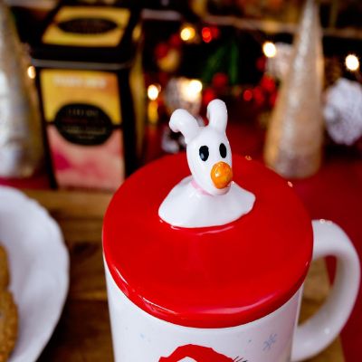 Disney The Nightmare Before Christmas Santa Jack Ceramic Mug With Sculpted Lid Image 3