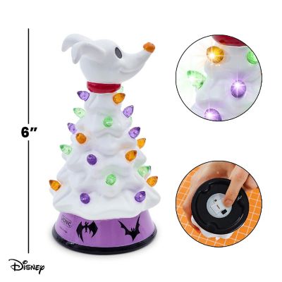 Disney The Nightmare Before Christmas Zero Light-Up Ceramic Christmas Tree Image 2