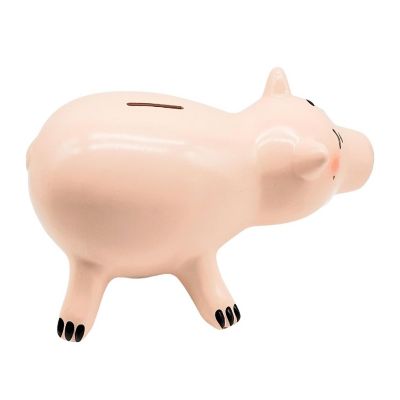 Disney Toy Story Hamm 9 Inch Ceramic Piggy Bank Image 1