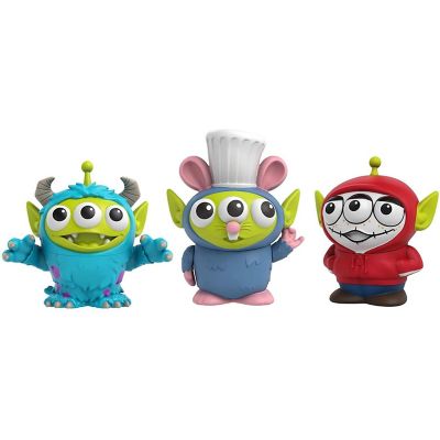 Disney Toy Story Pixar Alien Remix 3-Pack Miguel Sulley Remy Figures Mattel Image 1