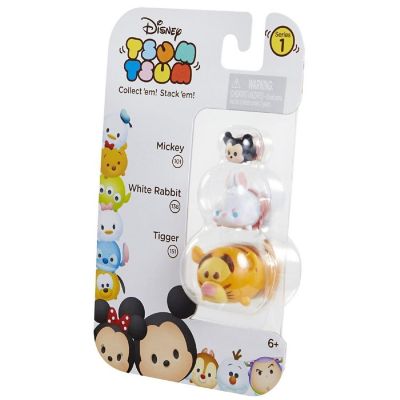 Disney Tsum Tsum 3 Pack: Mickey, White Rabbit, Tigger Image 1