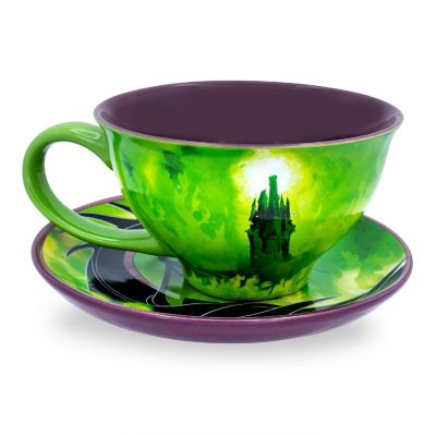 Disney Villains Maleficent Ceramic Teacup and Saucer Set Image 1