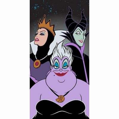 Disney  Villains "Up Close" - Beach Towel - 27 in. x 54 in. Image 1