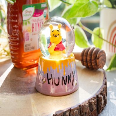 Disney Winnie the Pooh "Oh, Bother" Light-Up Mini Snow Globe  2.75 Inches Tall Image 3