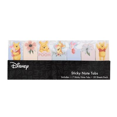 Disney Winnie the Pooh Sticky Tab Set of 7 Image 1