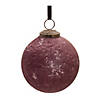 Distressed Ball Ornament (Set Of 6) 4"D Glass Image 1