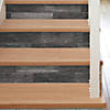 Distressed Barn Wood Plank Black Peel & Stick Decal Image 1