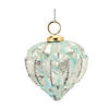 Distressed Blue Ornament (Set Of 6) 4.5"H, 5"H, 5"H Glass Image 2