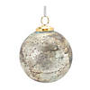 Distressed Blue Ornament (Set Of 6) 4.5"H, 5"H, 5"H Glass Image 3