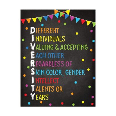Diversity Acceptance 8.5x11in 1-Pack Image 1