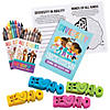 Diversity Activity Book with Crayons Kit for 12 Image 1