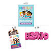 Diversity Activity Book with Crayons Kit for 12 Image 1