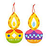 Diwali Wishes Lacing Craft Kit - Makes 12 Image 1