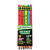 Dixon Ticonderoga My First&#174; Tri-Write&#8482; Wood-Cased Pencils, Neon Assorted, 12 Per Pack, 2 Packs Image 1