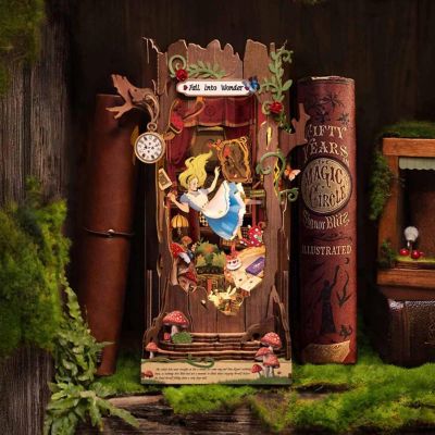DIY 3D Book Nook Kit: Fall into Wonder 300 pieces Image 1
