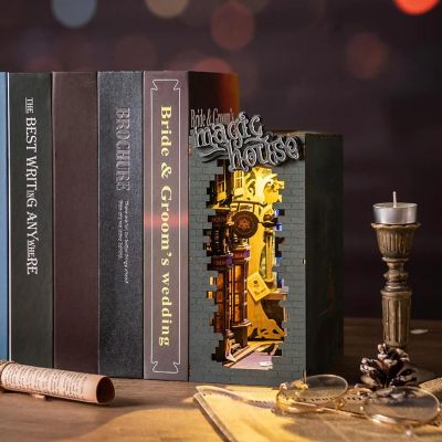 DIY 3D Book Nook Kit: Magic House 216 pieces Image 1