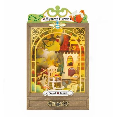 DIY 3D Box Theater Puzzle Sweet Forest 37pcs Image 1