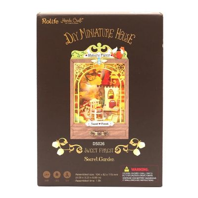 DIY 3D Box Theater Puzzle Sweet Forest 37pcs Image 3