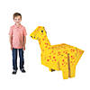 DIY 3D Brachiosaurus Dinosaur Cardboard Stand-Up Image 1
