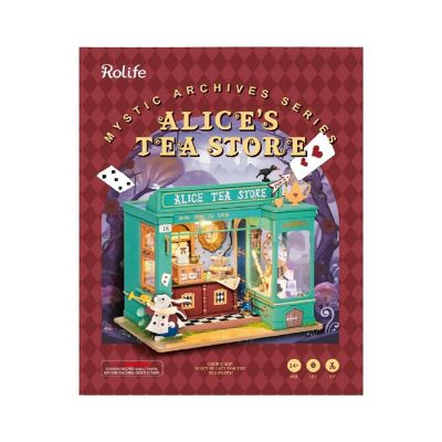DIY 3D House Puzzle - Alice's Tea Store 136 Pcs Image 2